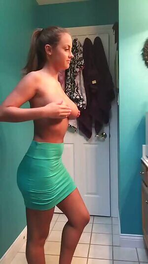 Caught Admiring Herself