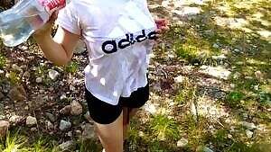 i had to cool down on my run a bit -but somehow it felt even hotter afterwards?! 😅