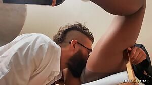 Business Woman Luna Star Works From Home