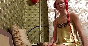 Redhead Stepsister wants her stepbro to fuck her