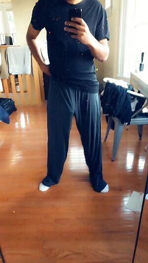 Just having a swing with the magic stick