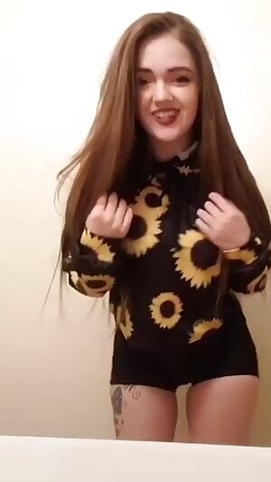 College pawg In spandex shorts