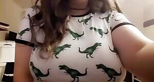 Quick titty drop feat. dinosaurs