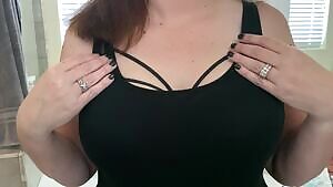 The guy helping me at the grocery store looked down my shirt, can you blame him?