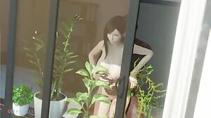 Tifa Lockhart Gets Wet From Anal