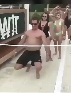 Wardrobe Malfunction at the Beach Party