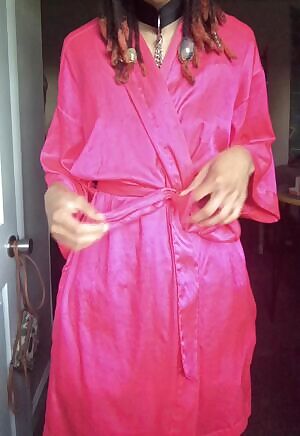 What's behind robe number 1?