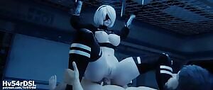 Yorha 2B Anal Cowgirl