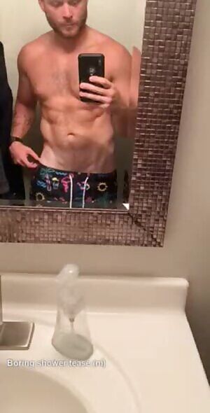 Boring shower tease https://gfycat.