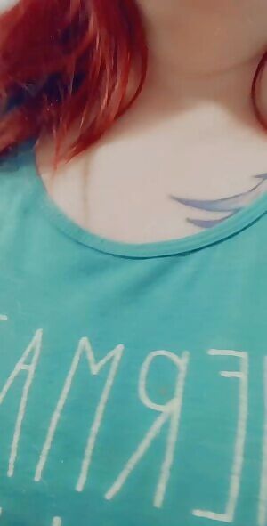 Just a tattooed red head dropping in