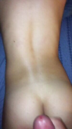 He says i have the perfect ass to unload on