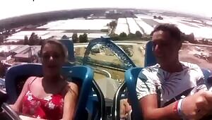 A Bad Dress To Have On A Rollercoaster