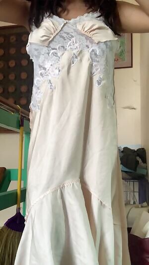 I love nightgowns and silk dresses