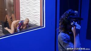 Ryan Keely Rides BBC Behind Son`s Back