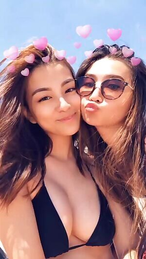 A little kiss on the cheek