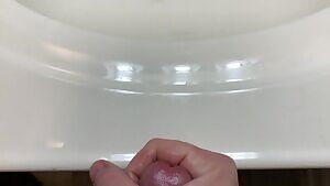 So there I was, fucking my fist over the sink...