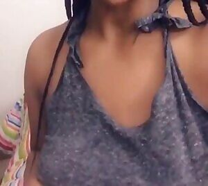 Just a girl, who loves having her tits played with