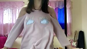 Not the biggest boobs but my bouncy personality helps!