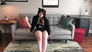 Your Sis Thought Your Halloween Party Was Lame, So You Fucked Her Big Round Ass. :